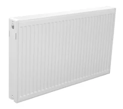Radiatorer|Radiator dobbelt 60 x 100 cm hvid