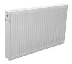 Radiatorer|Radiator dobbelt 60 x 80 cm hvid