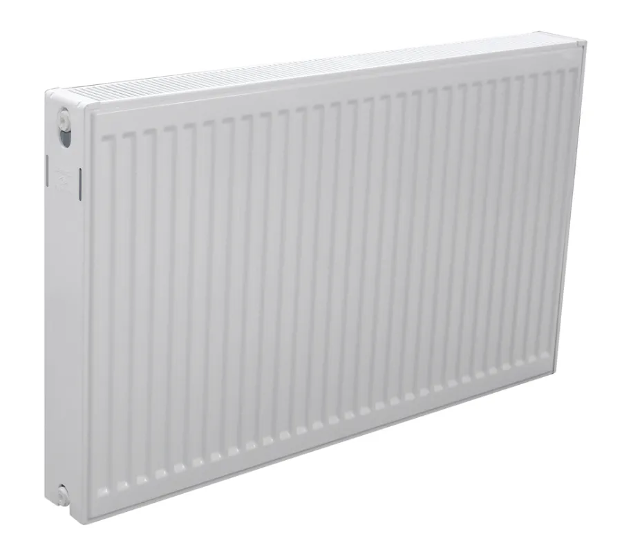 Radiatorer|Radiator dobbelt 60 x 80 cm hvid