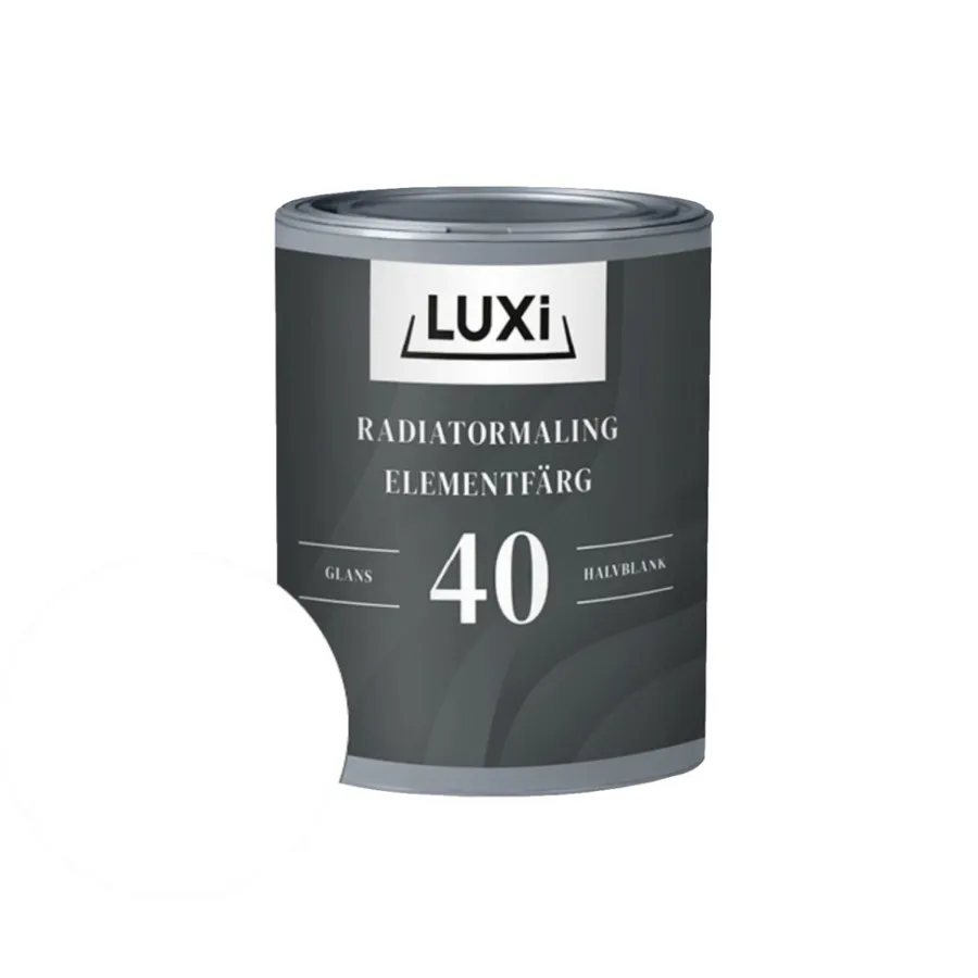 LUXI® Radiatormaling|Radiatormaling 0,75 liter - Hvid