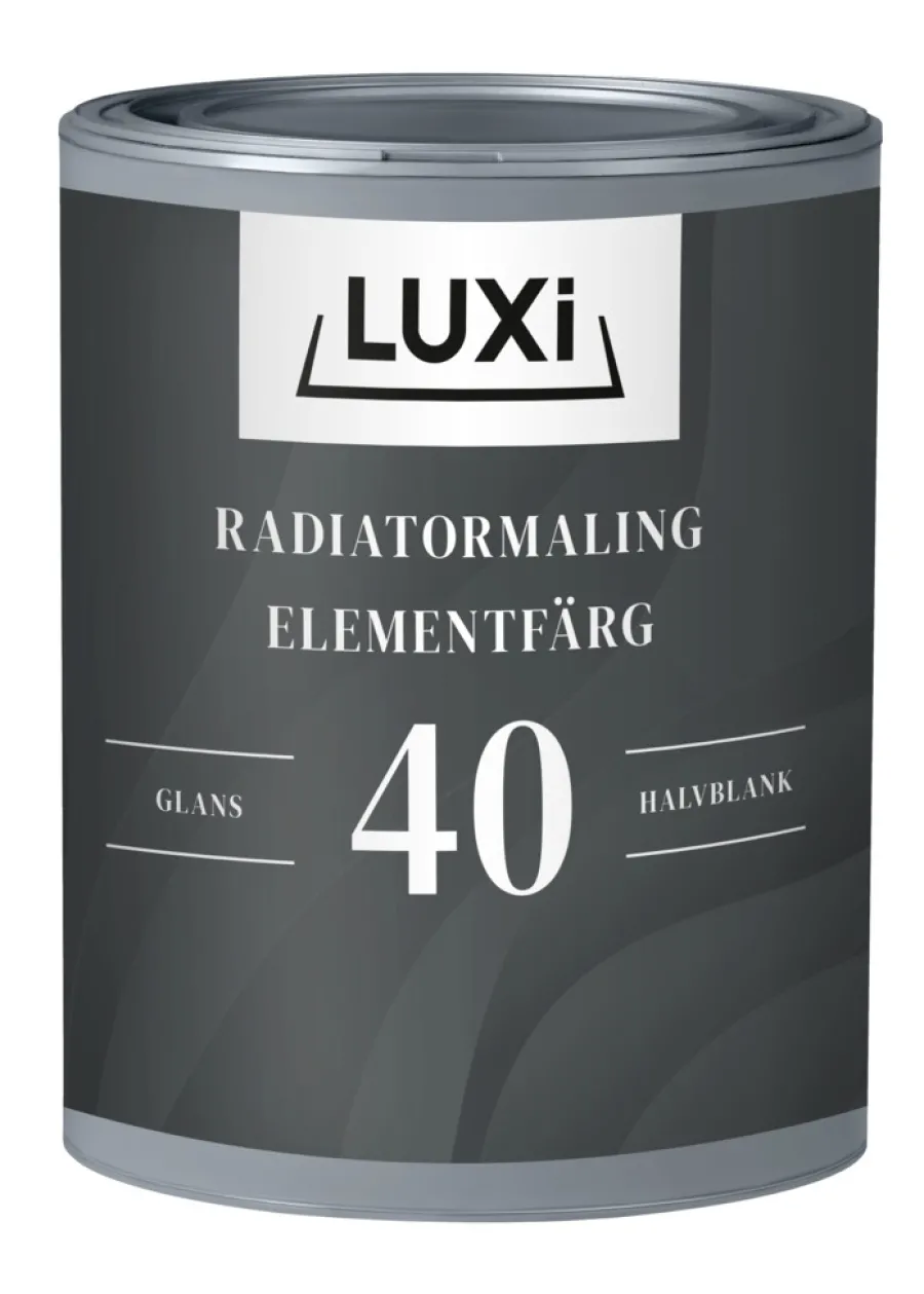 LUXI® Radiatormaling|Radiatormaling 0,75 liter - Hvid