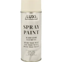 LUXI® Radiatormaling|Spraymaling|Radiatorspray hvid mat -