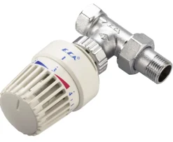 Radiatortilbehør|Radiatortermostat sæt - ligeløb 1/2"