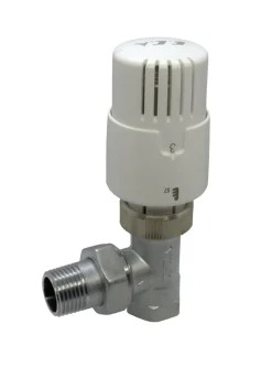 Radiatortilbehør|Radiatortermostat sæt - vinkelløb 1/2"