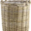 Scan-Pot Krukker|Rattankurv m/plast Ø30 cm