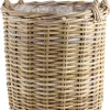 Scan-Pot Krukker|Rattankurv m/plast Ea Ø40 cm
