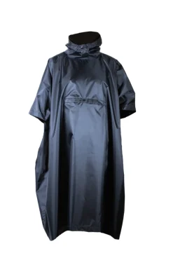 Beklædning|Campingudstyr|Regnponcho unisex Sort