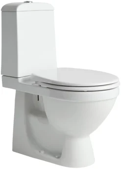REN Toiletter|Nordic gulvstående toilet S-lås