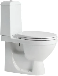 REN Toiletter|Nordic gulvstående toilet S-lås