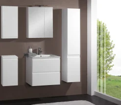 Milobad Badeværelsesmøbler|Reno underskab m/vask 60 cm hvid