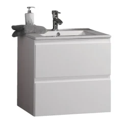 Milobad Badeværelsesmøbler|Reno underskab m/vask 60 cm hvid