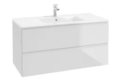 Milobad Badeværelsesmøbler|Reno underskab m/vask 100 cm hvid