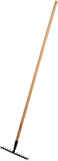 Garden® River & Jern|Rive m/12 tænder asketræ 160 cm -