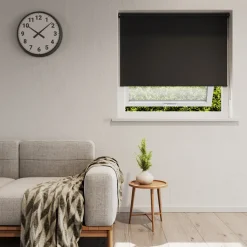 Rullegardiner|Rullegardin lysdæmpende 60 x 170 cm Sort