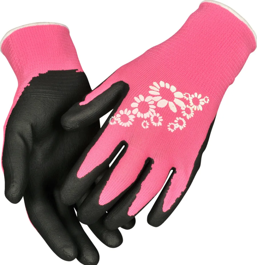Safe-On Arbejdshandsker|Garden handsker pink str. 8