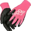 Safe-On Arbejdshandsker|Garden handsker pink str. 7