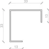 Fibercement|Samlemuffe 14 x 14 x 60 mm