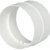 Ventilation|Samlestykke til flexslange Ø100-102 mm - hvid