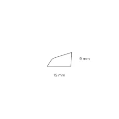 Hornbaek Lister|Sandliste fyr 9 x 15 x 3000 mm