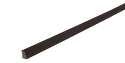 Hornbaek Lister|Sandliste plast sort - 10 x 16 x 3000 mm