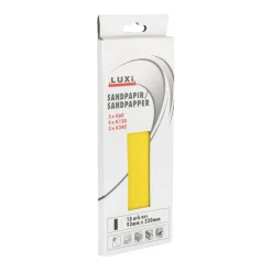 LUXI® Sandpapir|Sandpapir i ark - 93 mm x 230 mm -