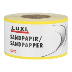 LUXI® Sandpapir|Sandpapir rulle korn 220 – 93 mm x 50 m -