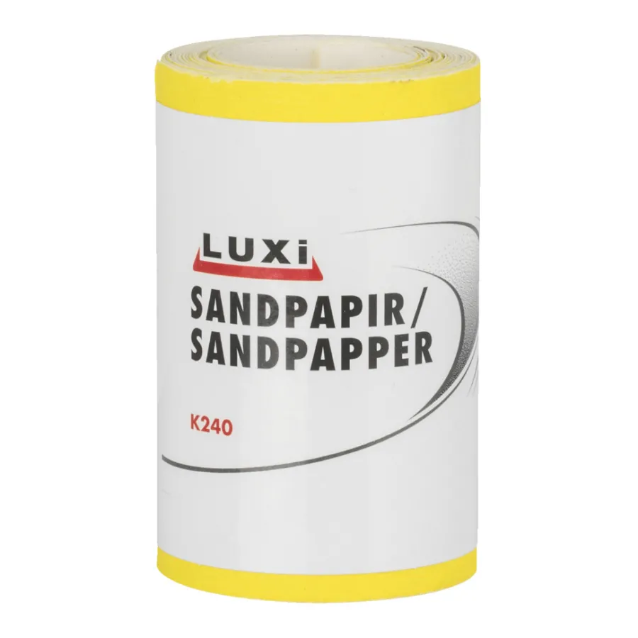 LUXI® Sandpapir|Sandpapir rulle korn 240 – 93 mm x 5 m -