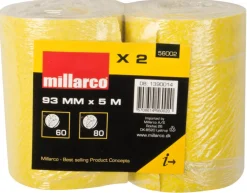 WORK it by millarco Sandpapir|Sandpapir 2 ruller i K60 og K80