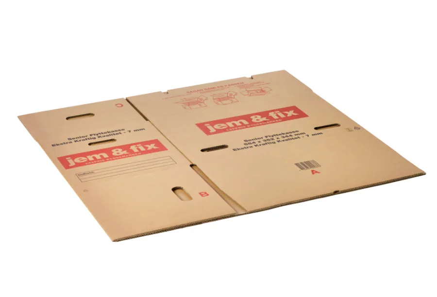 Flyttekasser & Tilbehør Til Flytning|Senior flyttekasse 7 mm 584 x 352 x 344 mm