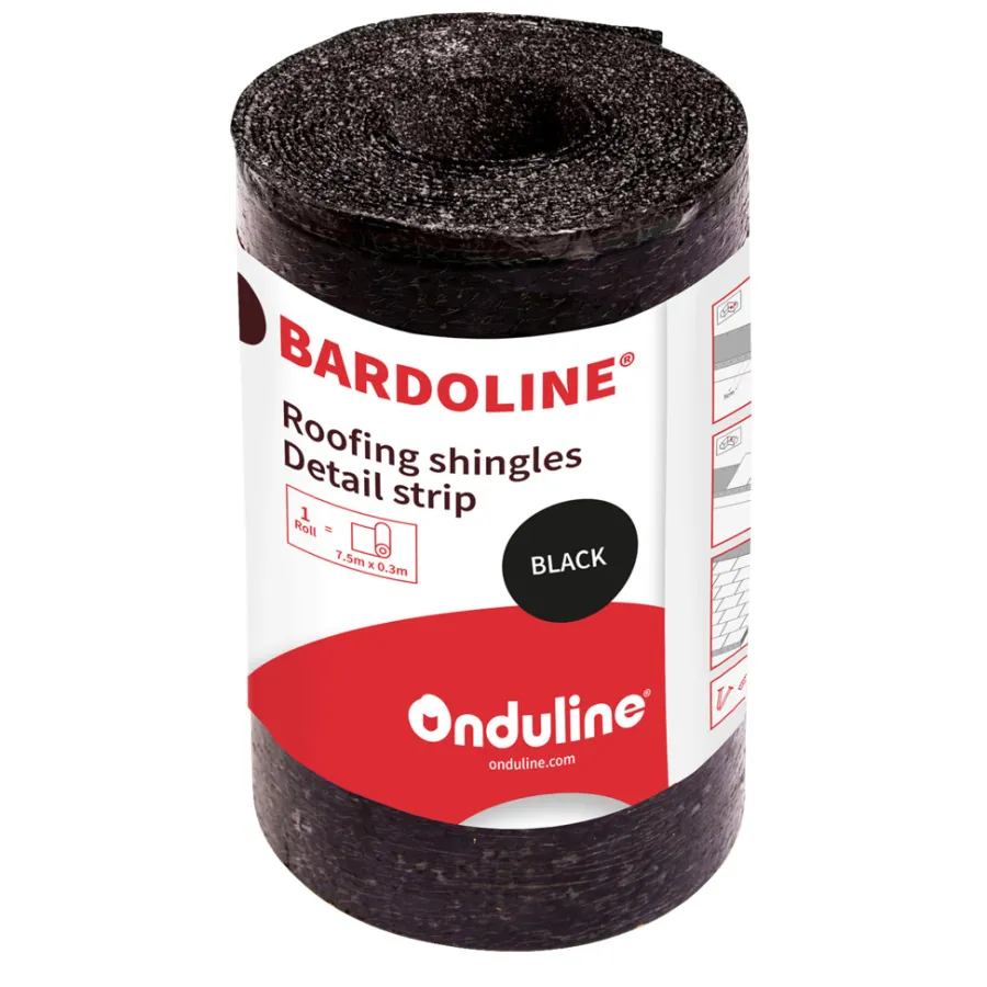 Onduline Tagpap & Asfalt|Shingels Bardoline rulle 300 x 7500 mm sort