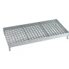 Dørmåtter|Skraberist galvaniseret stål 80 x 40 cm