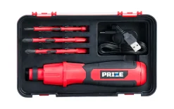 PRIZE® Bore- & Skruemaskiner|Skruemaskinesæt VDE akku 4 V -