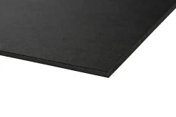 Rias Plast- & Skumplader|Skumplade m/kartondæklag sort 5 x 1000 x 700 mm