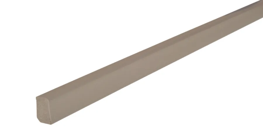 Hornbaek Lister|Skureliste plast koksgrå - 15 x 22 x 3000 mm