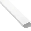 Hornbaek Lister|Skyggeliste plast hvid - 15 x 21 x 3000 mm