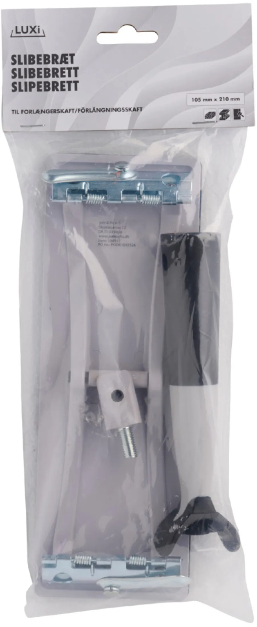 LUXI® Sandpapir|Slibebræt 8 x 23 cm -