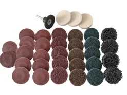 PRIZE® Sand- & Slibepapir|Slibe- og polersæt 35 dele -
