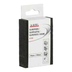 LUXI® Sandpapir|Slibepude korn 100 - 70 x 100 mm -