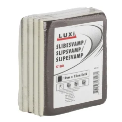 LUXI® Sandpapir|Slibesvamp korn 180 - 10 x 12 mm 5 stk. -