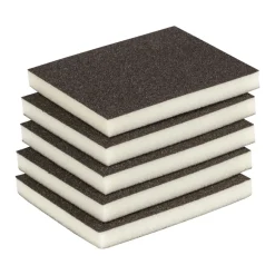 LUXI® Sandpapir|Slibesvamp korn 60 - 10 x 12 mm 5 stk. -