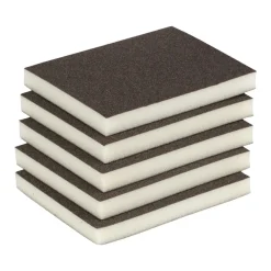 LUXI® Sandpapir|Slibesvamp korn 100 - 10 x 12 mm 5 stk. -