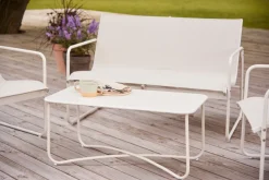 Loungemøbler|Sofasæt i fire dele i farven Sandy Grey