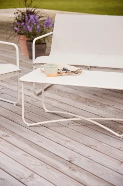 Loungemøbler|Sofasæt i fire dele i farven Sandy Grey