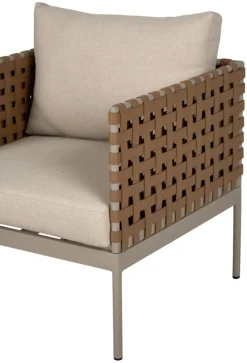 Envy Loungemøbler|Sofasæt m/hynder 4 dele natur -