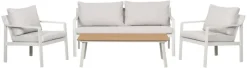 Sunlife® Sæsonafslutning|Loungemøbler|Sofasæt Philadelphia - Beige og natur