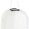 Garden® Sæsonafslutning|Solcellelamper|Solarlanterne aflang Ø24 x H38 cm -
