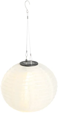 Garden® Sæsonafslutning|Solcellelamper|Solarlanterne rund Ø25 cm -