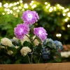 Garden® Sæsonafslutning|Solcellelamper|Solcelleblomst Hortensia -