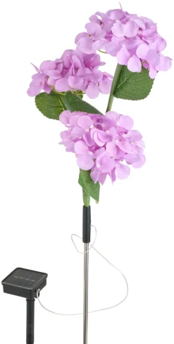 Garden® Sæsonafslutning|Solcellelamper|Solcelleblomst Hortensia -