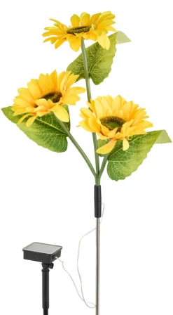 Garden® Sæsonafslutning|Solcellelamper|Solcelleblomst Solsikke -